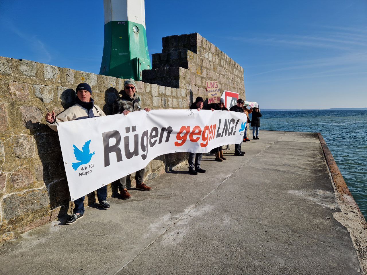 Rügen gegen LNG