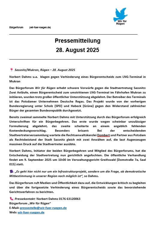 Pressemitteilung
